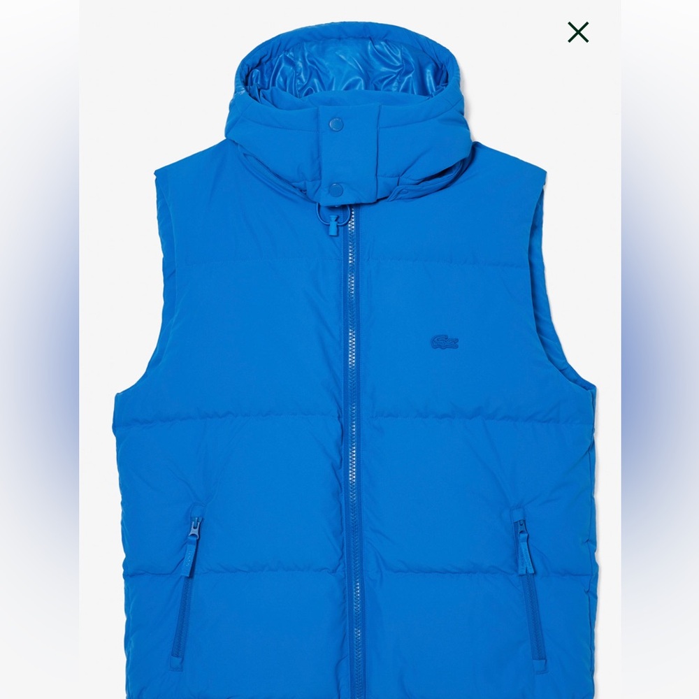 Men's Water-Repellent Puffer Vest
Men - Blue - Lacoste - Jackets & Coats
